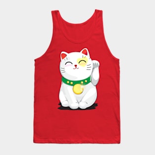 super lucky cat Tank Top